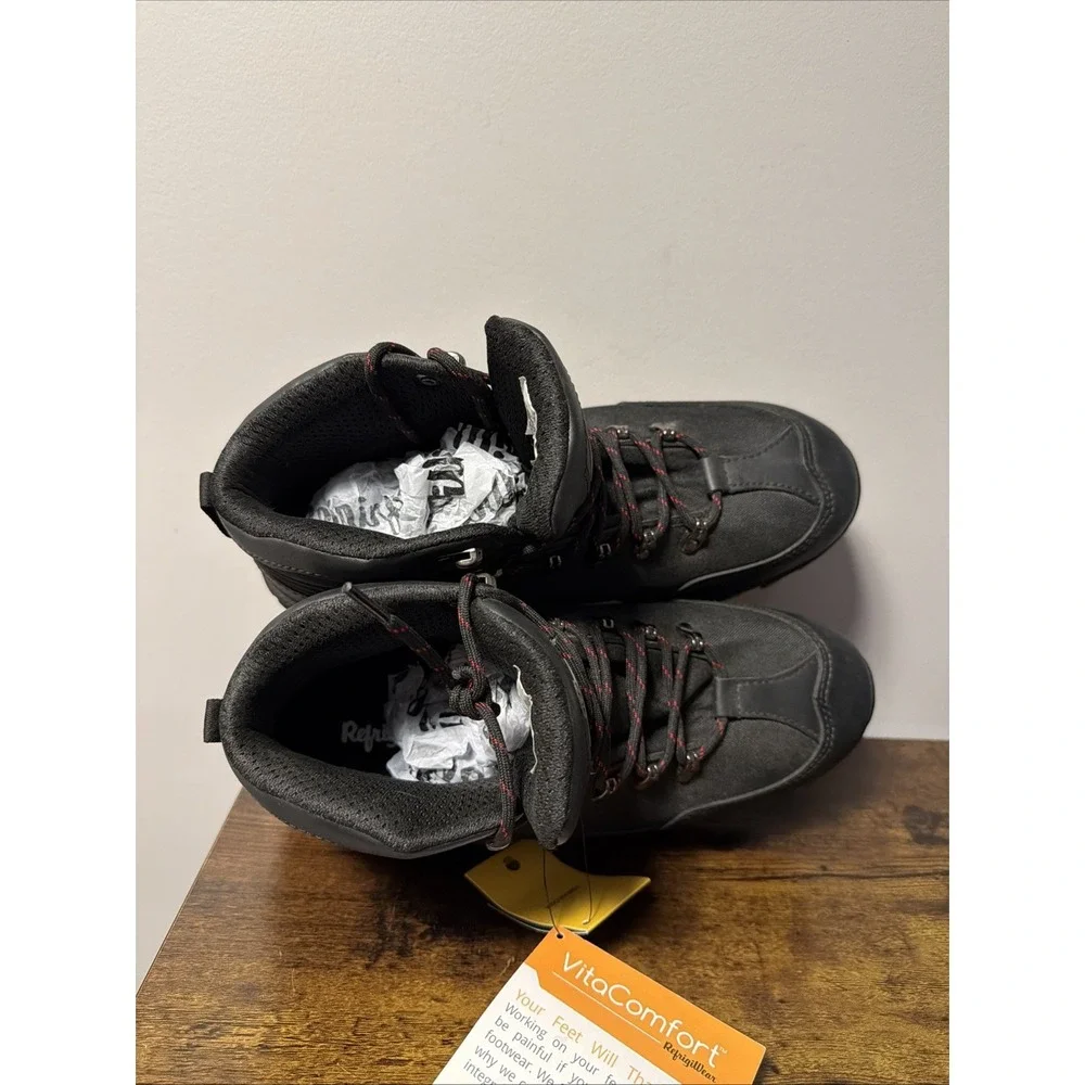 NEW RefrigiWear Black Widow COMPOSITE TOE Waterproof 1136CR‎ Work Boots Sz 9.5